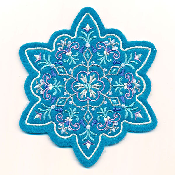 Shimmering Snowflake (In-the-Hoop)