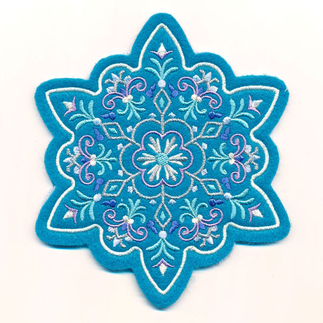 Shimmering Snowflake (In-the-Hoop)