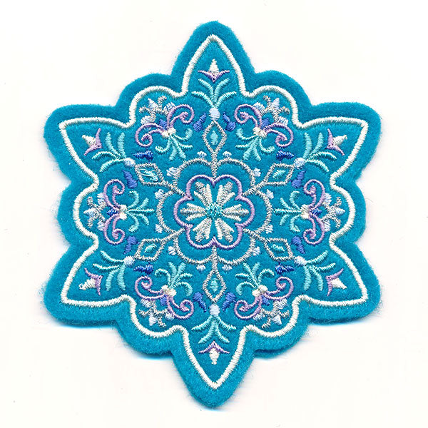 Shimmering Snowflake (In-the-Hoop)