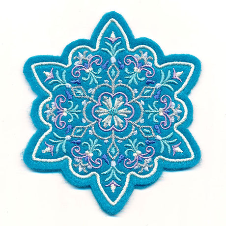 Shimmering Snowflake (In-the-Hoop)