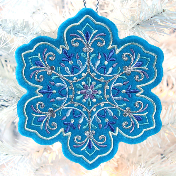 Luminous Snowflake (In-the-Hoop)