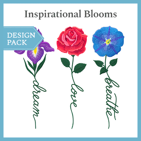 A Inspirational Blooms Design Pack