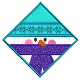 Snowman Trivet Ornament (In-the-Hoop)