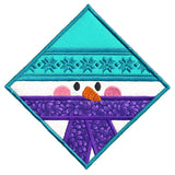 Snowman Trivet Ornament (In-the-Hoop)