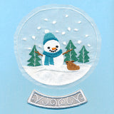 Snowman Scene Snowglobe (Organza)