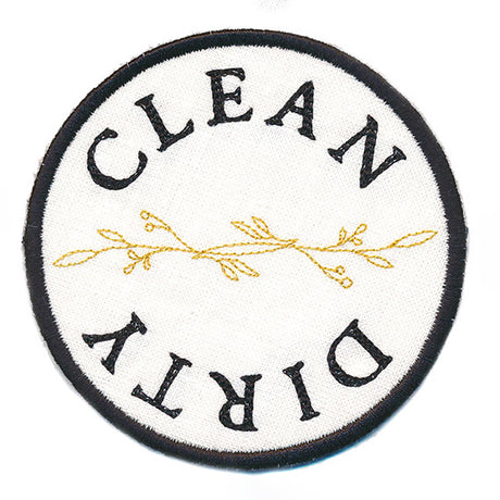 Clean or Dirty Dishes Magnet (In-the-Hoop)