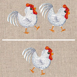 Sweet Country Chickens Border