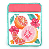 Citrus and Floral Pot Holder (In-the-Hoop)