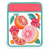 Citrus and Floral Pot Holder (In-the-Hoop)