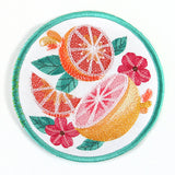 Citrus and Floral Trivet (In-the-Hoop)