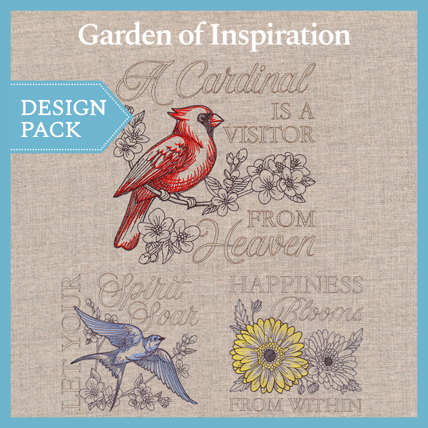 A Garden of Inspiration Design Pack
