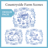 A Countryside Farm Scenes Design Pack