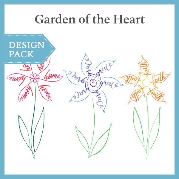 A Garden of the Heart Design Pack