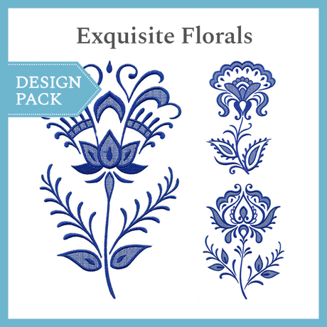 A Exquisite Florals Design Pack