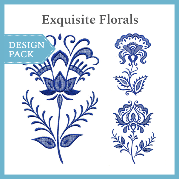 A Exquisite Florals Design Pack