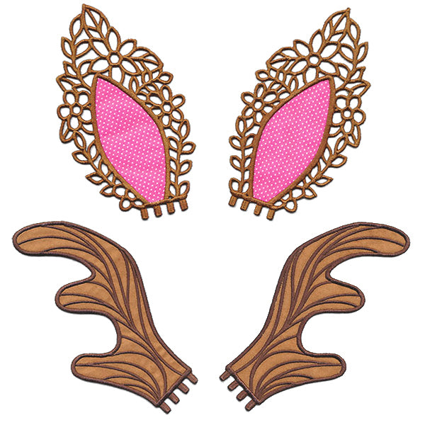 Enchanting Antler Ears (Lace)