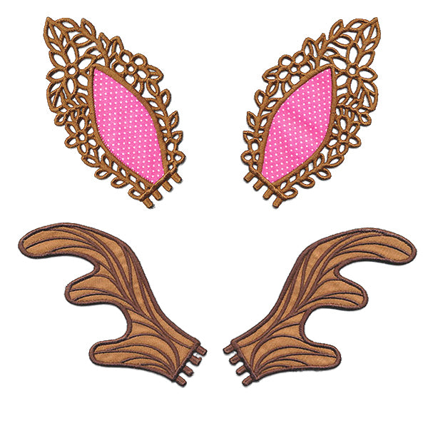 Enchanting Antler Ears (Lace)