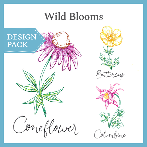 A Wild Blooms Design Pack