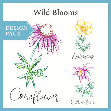 A Wild Blooms Design Pack