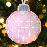 Cheerful Christmas Ornament (In-the-Hoop)