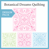 A Botanical Dreams Quilting Design Pack