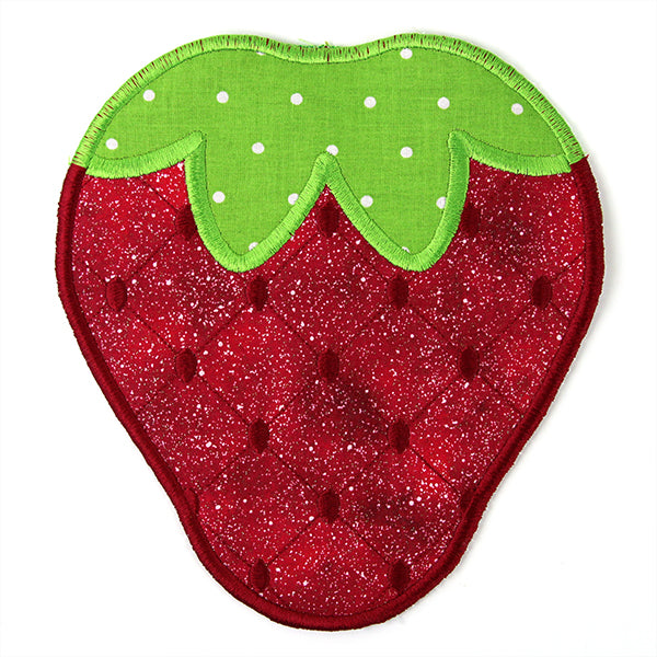 Berry Sweet Strawberry Trivet (In-the-Hoop)
