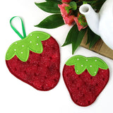 Berry Sweet Strawberry Trivet (In-the-Hoop)