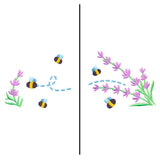 Buzzing Bees Mask Motif