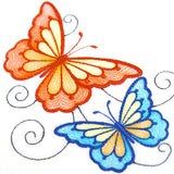 Fluttering Butterflies Mask Motif
