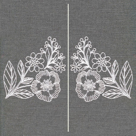 Sweet Blooms Mask Motif