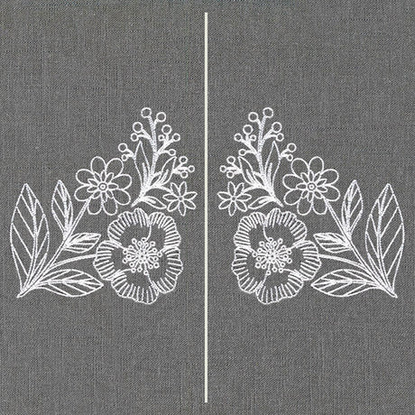 Sweet Blooms Mask Motif