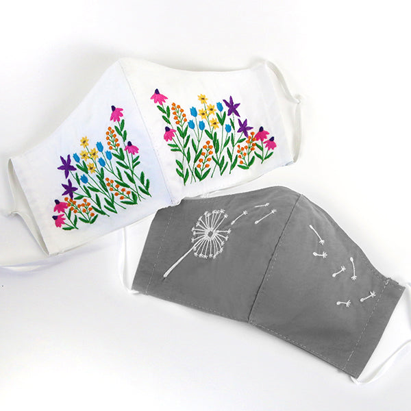 Dandelion Breeze Mask Motif