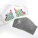 Dandelion Breeze Mask Motif
