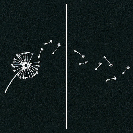 Dandelion Breeze Mask Motif