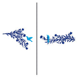 Dainty Birds Mask Motif