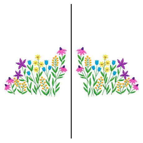 Wild Flourishes Mask Motif