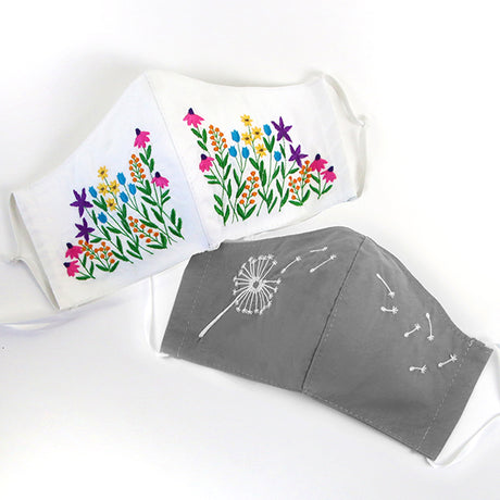 Wild Flourishes Mask Motif