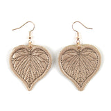 Fall Leaf Leather Earrings (In-the-Hoop)