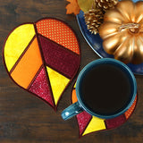 Autumn Leaf Trivet (In-the-Hoop)