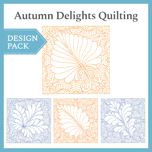 A Autumn Delights Quilting Design Pack