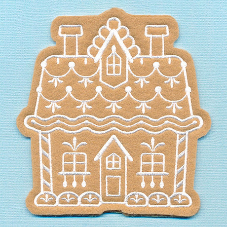Sweet Gingerbread House (In-the-Hoop)