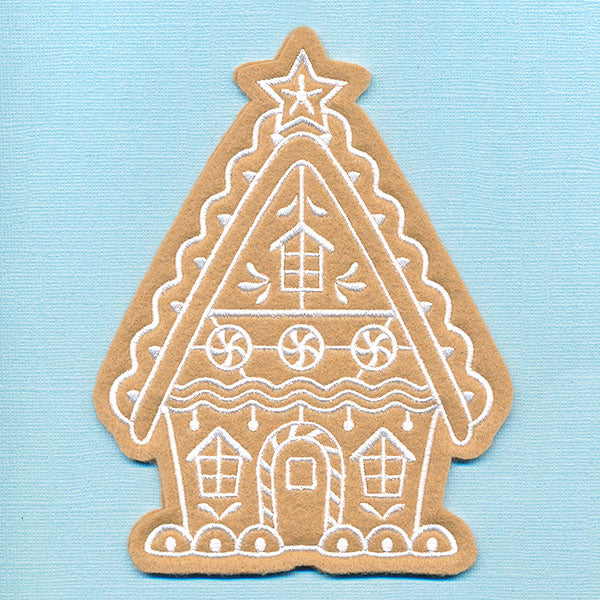 Adorable Gingerbread House (In-the-Hoop)