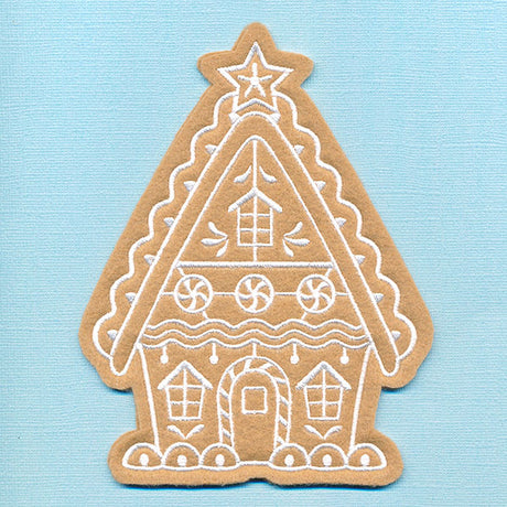 Adorable Gingerbread House (In-the-Hoop)