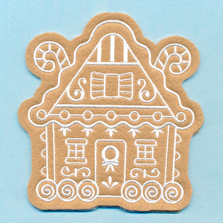 Darling Gingerbread House (In-the-Hoop)
