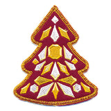 Bejeweled Christmas Tree Ornament (In-the-Hoop)