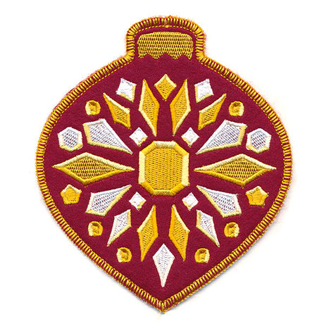 Bejeweled Christmas Ornament (In-the-Hoop)