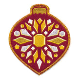 Bejeweled Christmas Ornament (In-the-Hoop)