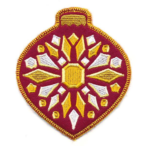 Bejeweled Christmas Ornament (In-the-Hoop)