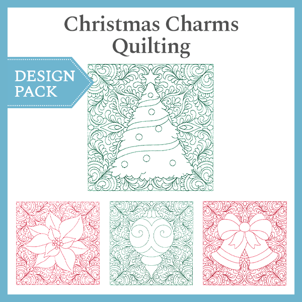 A Christmas Charms Quilting Design Pack