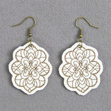 Moroccan Dreams Leather Earrings (In-the-Hoop)